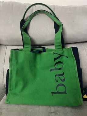Kate spade green diaper bag